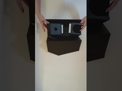 Кастомизированный логотип роскошный магнитный крышка коробка