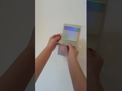 Настройка логотипа магнитная крышка с крышкой, складные коробки для рождественских подарков, складываемые коробки, оптовая торговля