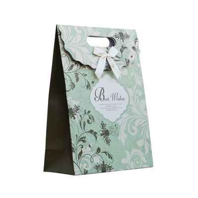 Купить Custom Wedding Gift Paper Bags with Die-Cut Handles & Ribbon – Luxury Party & Event Packaging online manufacture