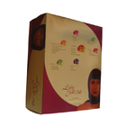 Printed Luxury Gold Cosmetic Paper Box Packaging Custom Embossed Box Factory