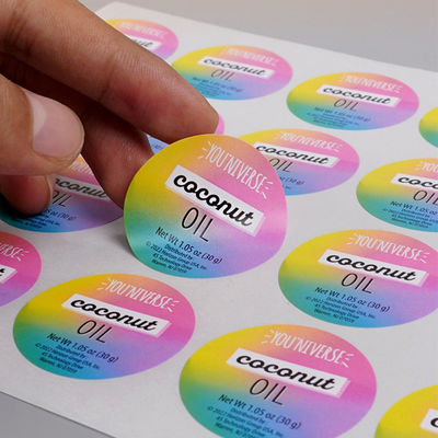 Хорошая цена. Наклейки на бумаге по заказу Дешевые экологически чистые самоклеющие этикетки Бизнес наклейки онлайн