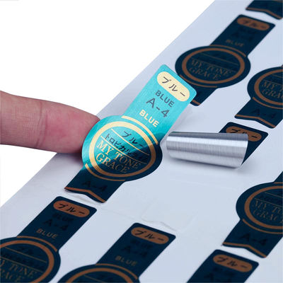 Хорошая цена. Наклейки из серебряной фольги на заказ Водостойкие самоклеющие металлические этикетки с художественной печатью онлайн