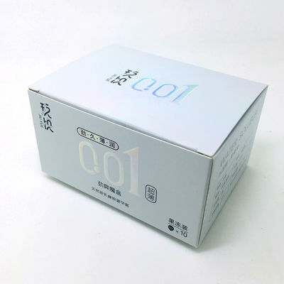 Хорошая цена. Специально напечатанная роскошная бумажная коробка с голографической золотой фольгой и выгравированным логотипом онлайн